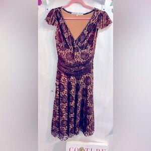 Coreylynn Elegant‎ Lace Floral Dress Sz 6